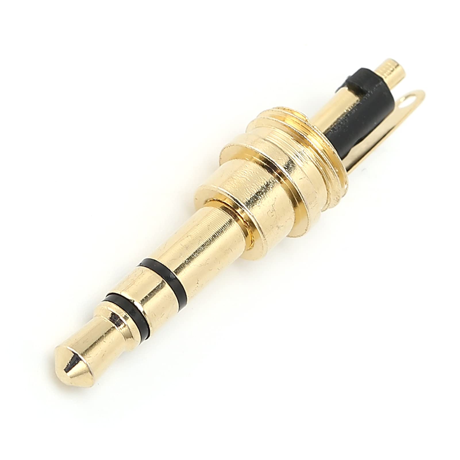 Adaptateur de Prise Jack stéréo 3,5 mm à 3 Broches plaqué Or, Accessoire de réparation et de Remplacement pour écouteurs et câbles Audio DIY, Lot de 100 Prises Jack soudées en