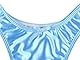 Landofgenie Tucking Gaff Höschen für Crossdresser Hiding Gaff Panty Shaping Panty Unterwäsche Unterhosen für Transgender Hellblau S