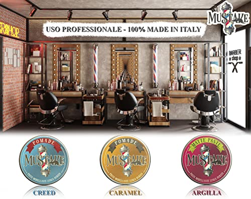 Pasta per Capelli MUSTAKE a base di Argilla Uomo