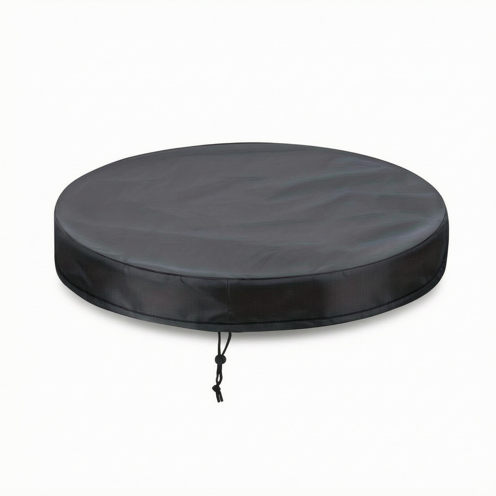 Drum Lid Cover with Drawstring Waterproof Barrel Top Cover with Drawstring Dustproof for Outdoor Storage, Garden, Warehouse-image-29