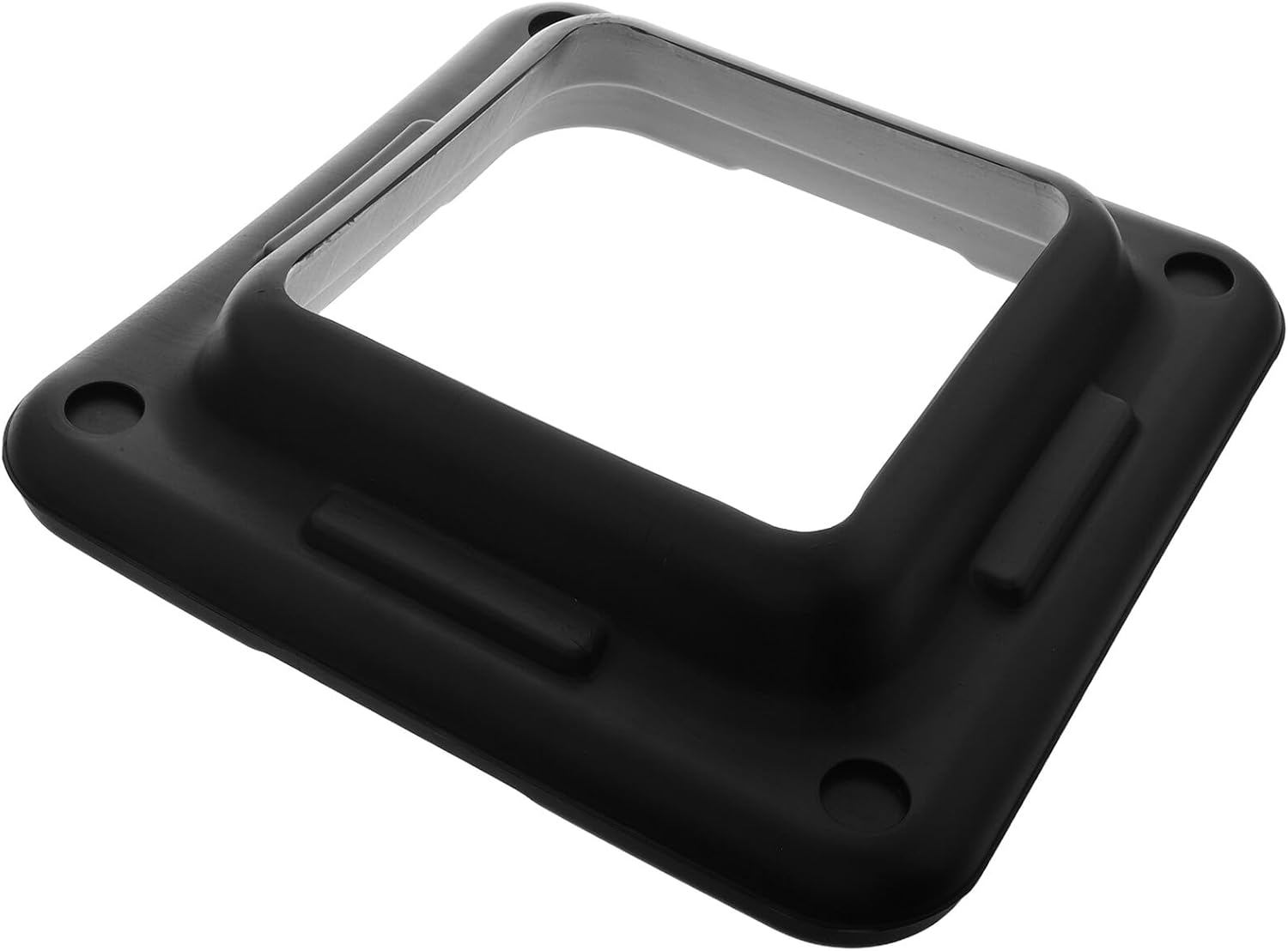 Yoga Step Base Tray Support, Non-slip Yoga Step Foundation Stand for Aerobic Stepper Exercise, Compatible with Carpet Floors, Black Support Accessory for Home Fitness