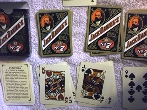 Hoyle 1994 Products Poker Size 1866 Jack Daniels Playing Cards Old No. 7 Brand No. 6633 Complete---Upc Barcode# 041187066335 #TOP2