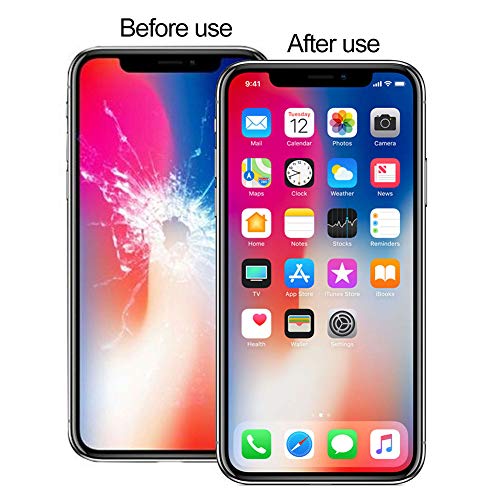 Newshijiecob Screen Replacement, Replacement Front Glass Lens Screen Uv Glue Kit Compatible With Iphone X Xr Xs 11 Pro Max For Iphone 11 Pro Max #TOP1