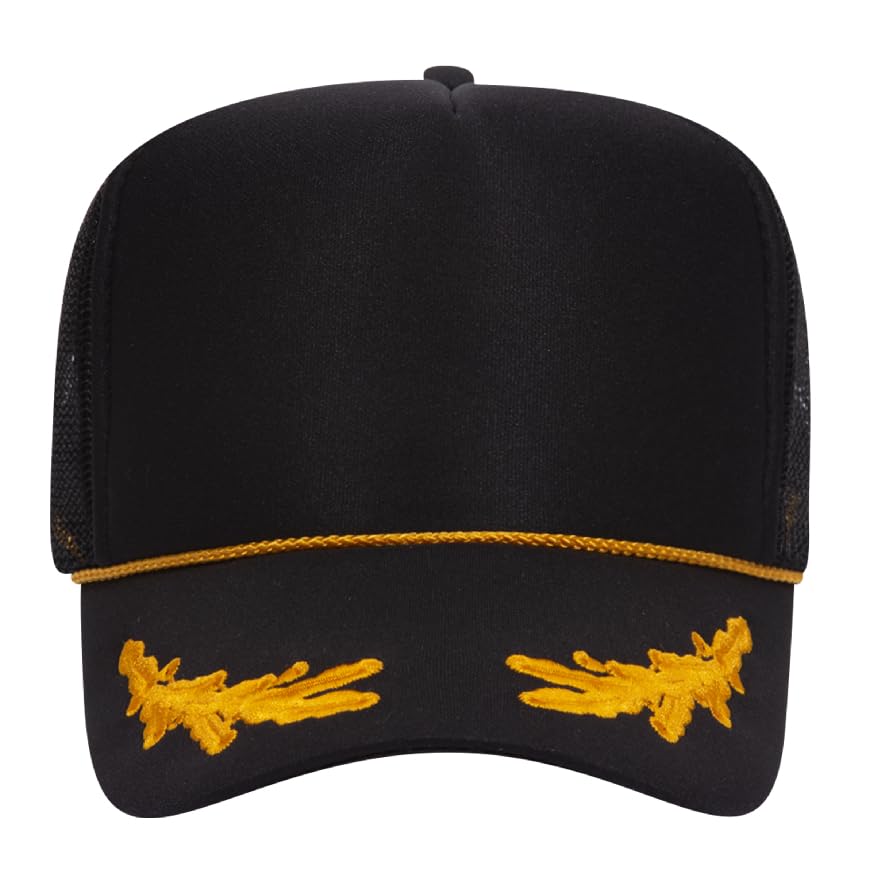 Image of Otto Cap 5-Panel High Crown Mesh Back Trucker Hat