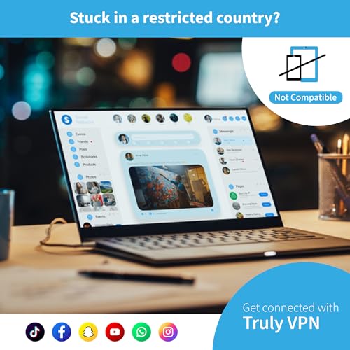 Image of TrulyOffice Truly VPN for Window | 1-Year Subscription | 1 Device | Unlimited Access to Global Servers | Secure and Private Browsing | Physical Activation Card