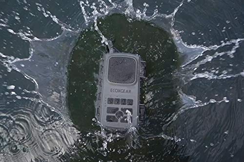 Ecoxgear Floating Bluetooth Speaker With Waterproof Dry Storage For Your Smartphone: Ecoextreme 2 (Gray) #TOP2