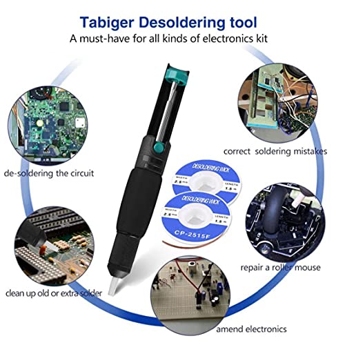 Rimozione Desoldering Pump Solder Braid Wick