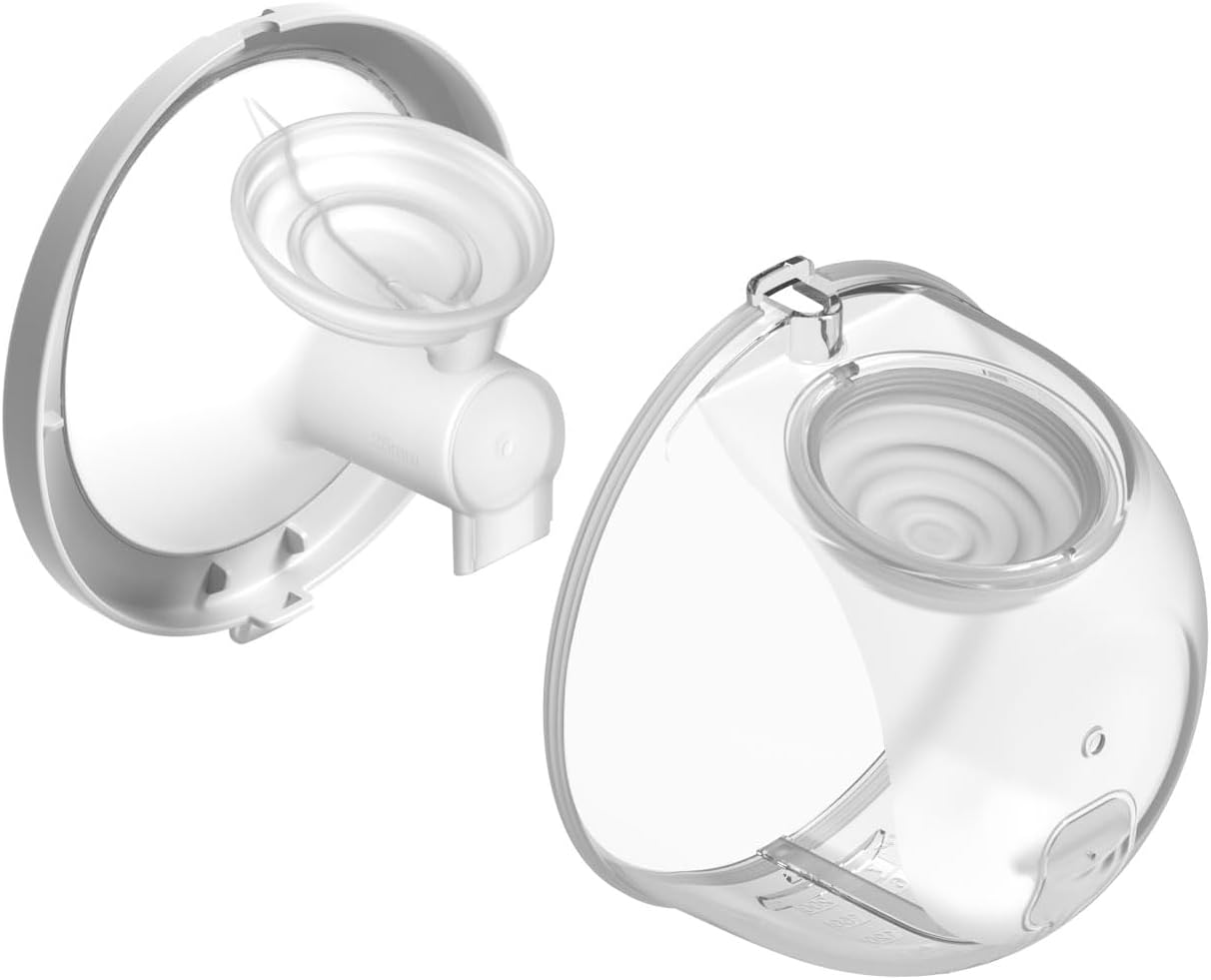 i2Plus Rechargable Wearable Breast Pumps Pair, Latest Version 2026 with Docking Station