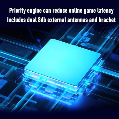 WiFi 6E Card, 2.4G 5G 6G Triple Band M.2 Wireless Network Adapter con antenas duales 8db para Laptop y PC Desktop, compatible con Windows 10 y 11 miniatura 2