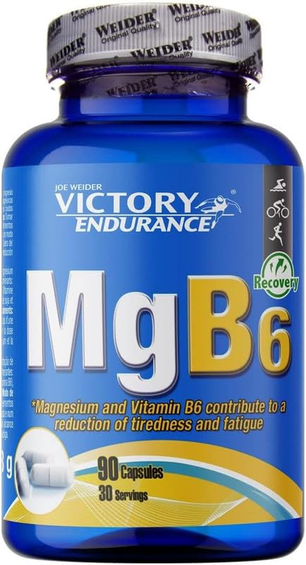 Victory Endurance MG B6 (90 Gélules) Magnésium et Vitamine B6 - contribuent à la réduction de la fatigue musculaire. Idéal pour sportifs et personnes actives. – Image 5