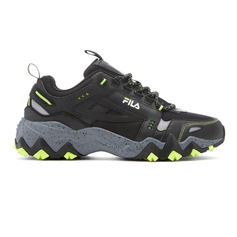 Fila Mens Oakmont Tr, Color: Blk/Sfty/Csrk, Size: 9.5 (1JM00845-007-9.5)