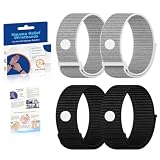 Hexasider 2 Paar Nylon Akupressur Armband für Erwachsene und Kinder