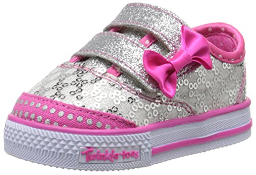 Chaussures enfant Skechers Shuffles avec semelle amortissante et scratch
