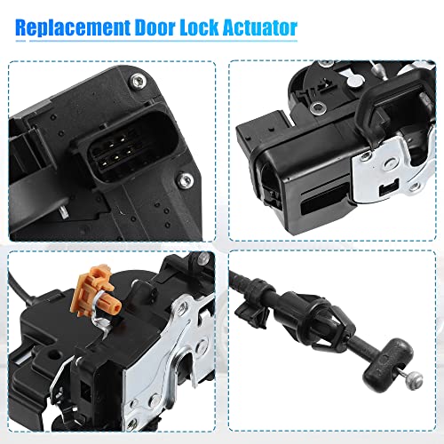 Image of X AUTOHAUX Front Left Side Door Lock Actuator Motor for Hummer H2 2008-2009 25840361 25847699 20785787