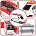 ArtCreativity Ambulance Toy Truck for Kids 3-8, Lights & Siren, Friction-Powered 1/16 Scale Rescue Toy Ambulance, Emergency Vehicle Toys with Removable Stretcher, Doors Open for Immersive Imagination