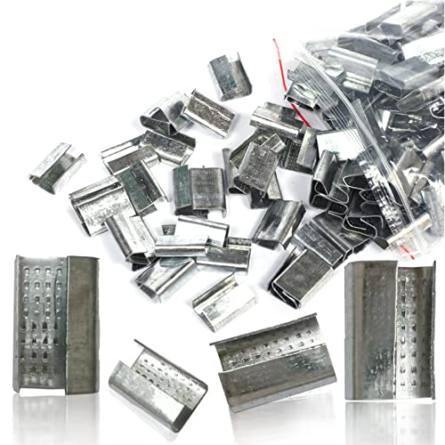 FHE Boucles De Cerclage Joints De Cerclage D'emballage, 1 Paquet De 260 Pièces, Clips De