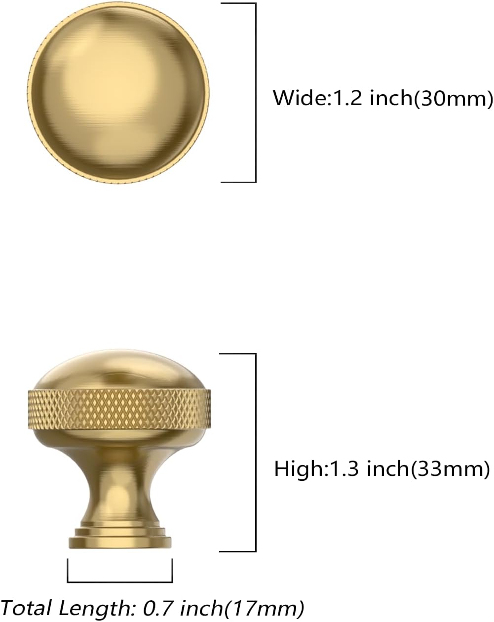 asidrama 10 pack champagne bronze kitchen cabinet knobs knurled cabinet hardware zinc knobs for dresser drawers single hole knob 10 pack champagne bronze