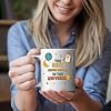 Novelty Coffin Dodger Coffee Mug – “The Best Coffin Dodger in The Universe” – Fun Gift for Men, Women, Colleagues, or Boss – 11oz Ceramic – Office or Home Use #2