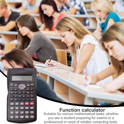 Calculadoras científicas Bitong, Calculadora para la escuela,Calculadora de ingeniería Profesional de 12 dígitos 2 líneas - Pantalla grande, 240 funciones científicas, Calculadora matemática, - imagen 3