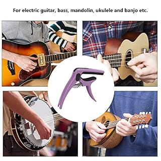 Capo à ressort, capo universel, rembourrage doux, bonne tension, bonne protection pour les instruments à cordes(Macarons… - Les Beatles, Paul McCartney, John Lennon, RIngo Starr, George Harrison Capo à ressort, capo universel, rembourrage doux, bonne tension, bonne protection pour les instruments à cordes(Macarons… – Image 4