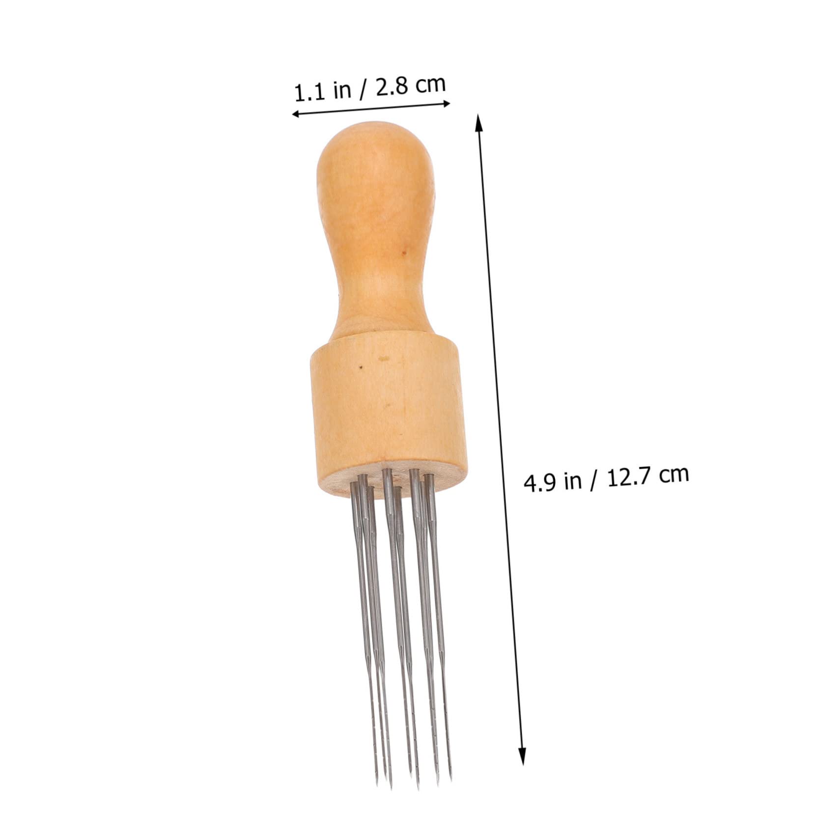 HOMSFOU 8-Piece Stamp Needle Set Felting Needles for Wool Felting DIY Craft Break Resistance for Embroidery