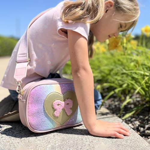 Image of I IHAYNER Birthday Gifts for Girl Kids Purse Little Girls Purse Crossbody Bag for Women Small Travel Shoulder Bags for Girls (Pure Purple)