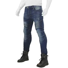 Bike Jeans, Motorcycle Riding Protective Pants Motor Bicycle Trousers CE Hip Knee Pad Men Women