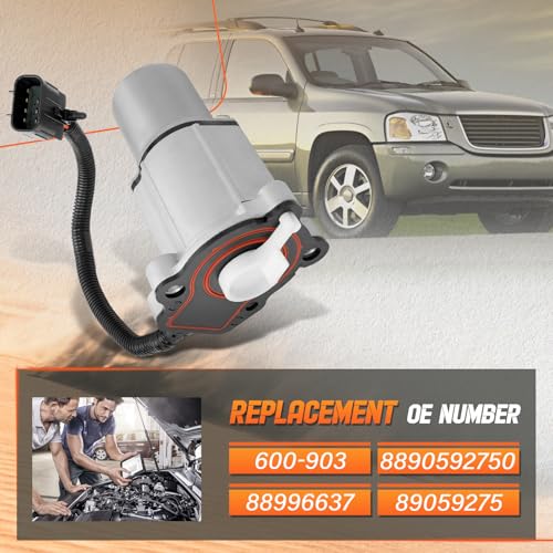 Image of 600-903 Transfer Case Shift Motor Compatible with Chevrolet Trailblazer 2002-2009, Trailblazer EXT & GMC Envoy, Envoy XL /XUV & Buick Rainier & Isuzu Ascender & Oldsmobile Bravada, Replace# 89059275
