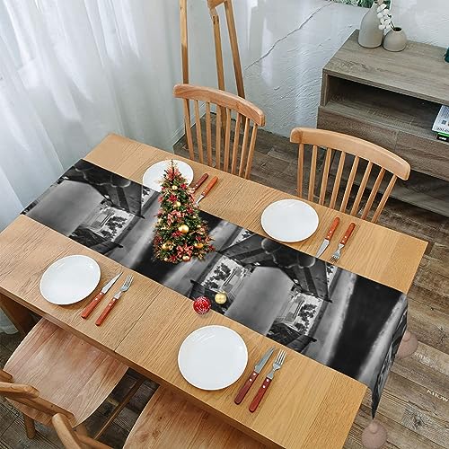 Chemin de table avec pompons en macramé fait main de qualité supérieure - 8
