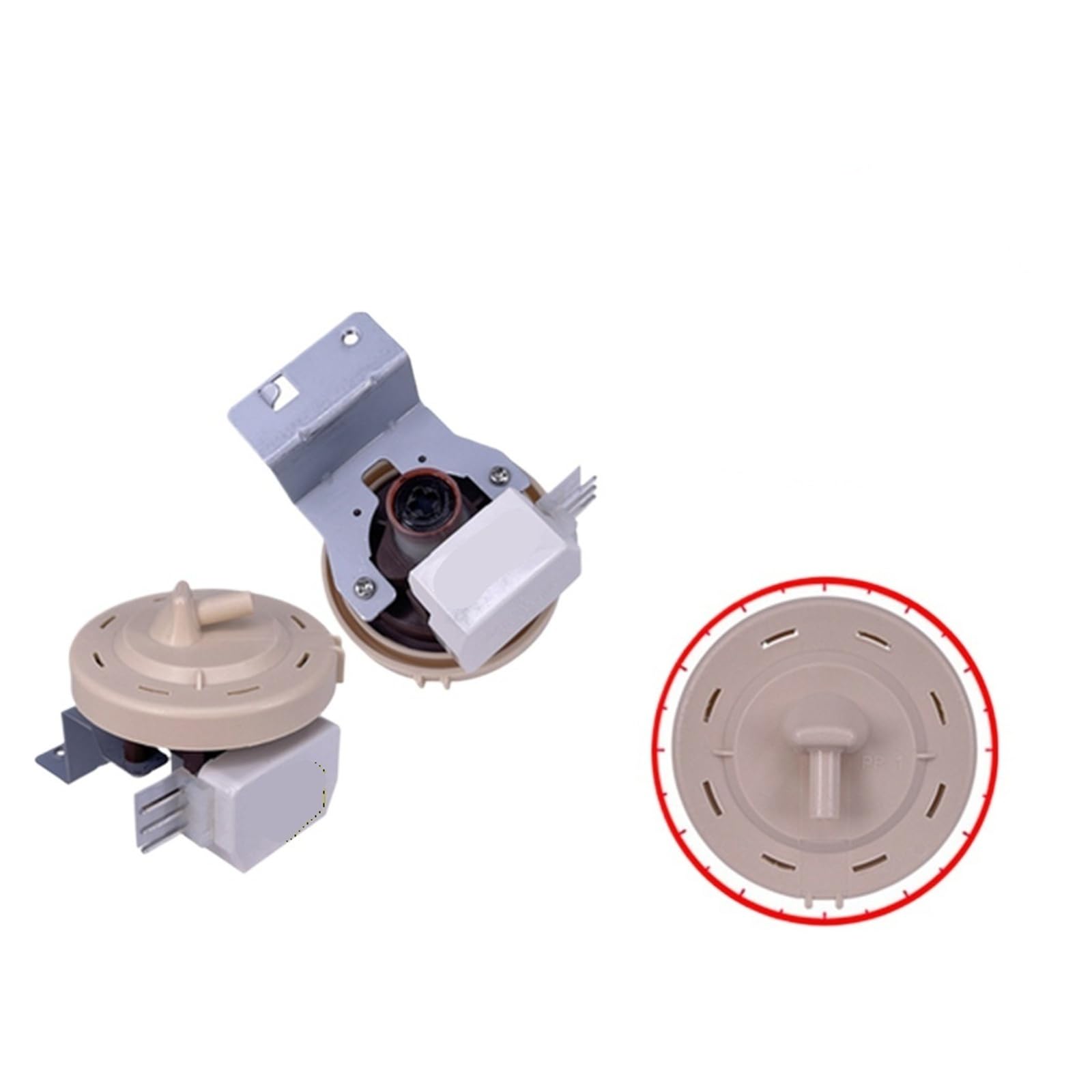 HIZON Washing Machine Water Level Sensor，compatible for Samsung，
