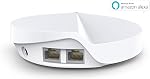 TP-Link Deco Mesh WiFi Router (Deco M5) – Dual Band Gigabit Wireless Router, Quad-core CPU, MU-MIMO, HomeCare, Parental Control, Up to 2,000 sq. ft. Coverage, Works with Alexa, 1-Pack
