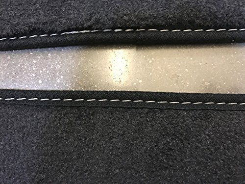 Lexus New Oem Factory Floor Mat Set 2015-2016 Rc-F Rwd Black W/Silver Stitching #TOP3