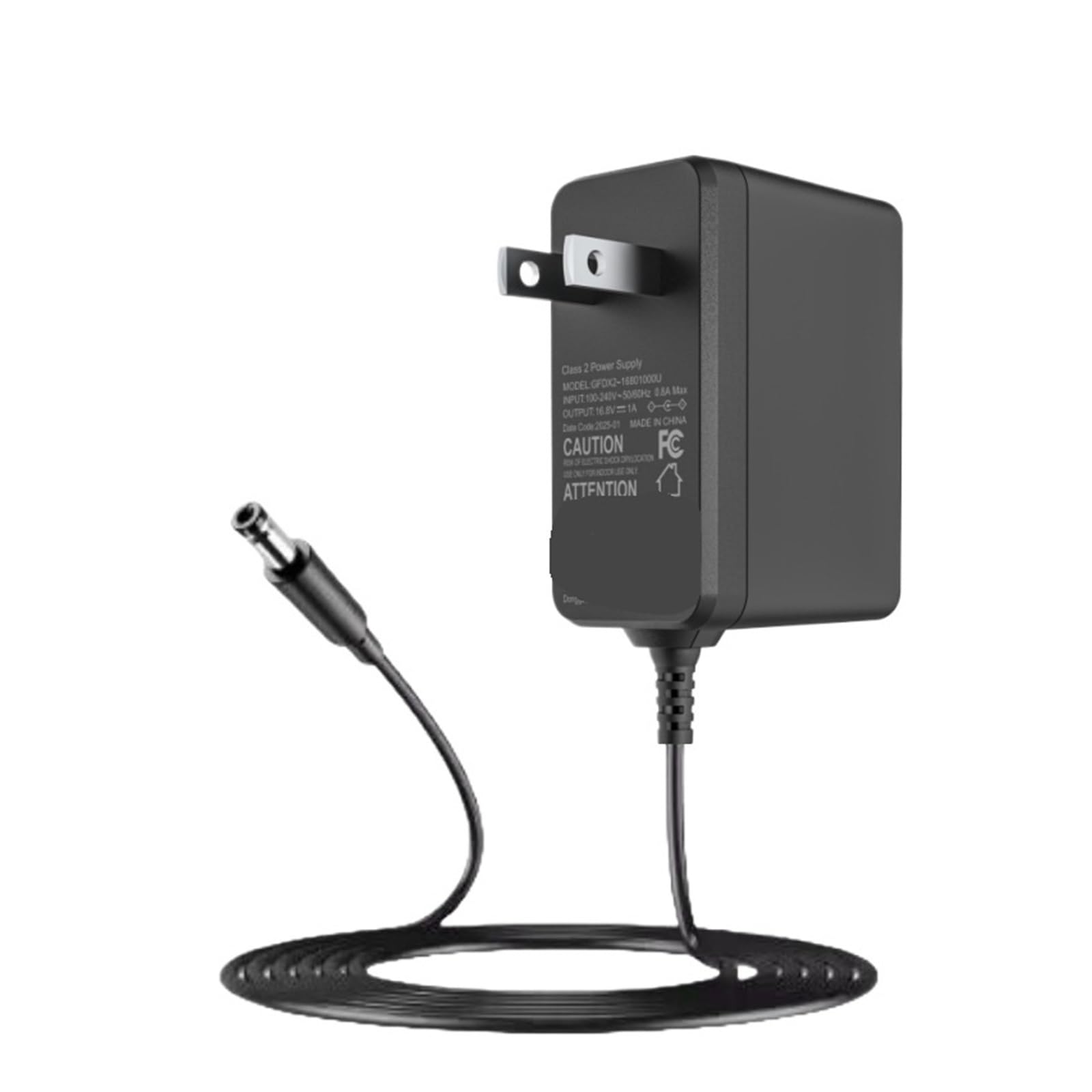 Adaptador de corriente de 16.8V1A con clavija de tipo US para carga estable