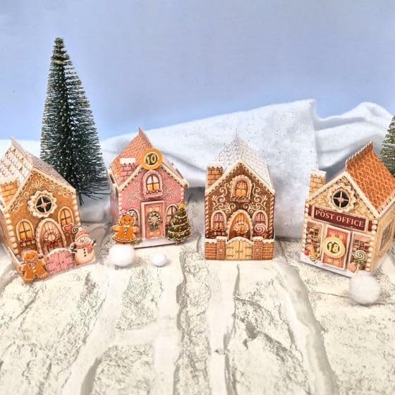 Hunkydory - Gingerbread Advent Village Project Kit - CONCEPT146 - RRP £14.99
