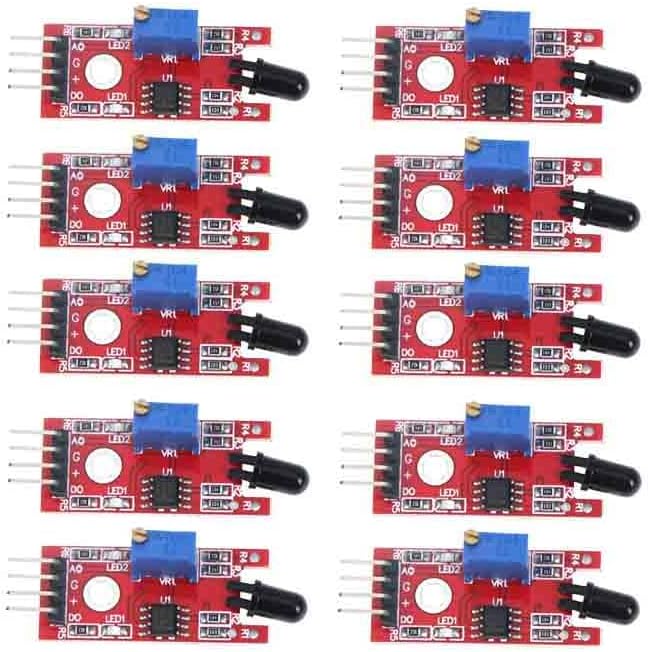 Madifei AE 10PCS KY-026 Flame Sensor Module Raspberry STM32