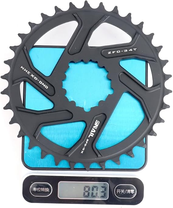 CYSKY Direct Mount Chainring 32T 34T 36T 38T 40T 3mm Offset Narrow Wide Chainring CNC 7075 Bike Chainwheel for SRAM GXP Interface Crankset