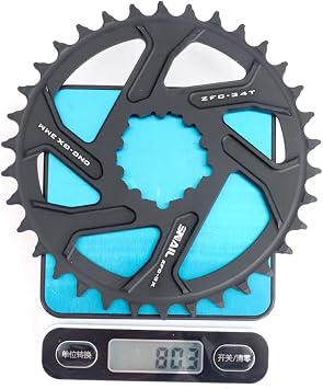 CYSKY Direct Mount Chainring 32T 34T 36T 38T 40T 3mm Offset Narrow Wide Chainring CNC 7075 Bike Chainwheel for SRAM GXP Interface Crankset
