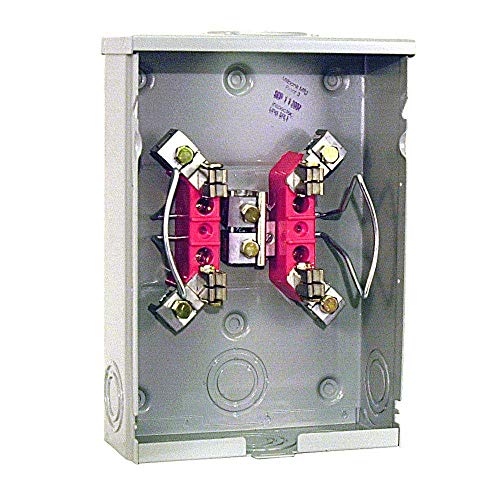 125 Amp 4 Terminal Ringless Overhead/Underground Meter Socket