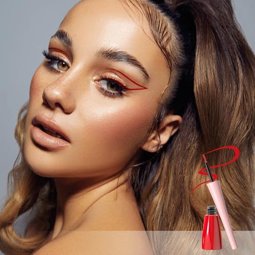 Boobeen Liquid Eyeliner Pen, Colored Eye Liner Waterproof Smudge Proof, Eyeliner Ink Liner with Precision Tip for Bold Eye Looks - Image 7