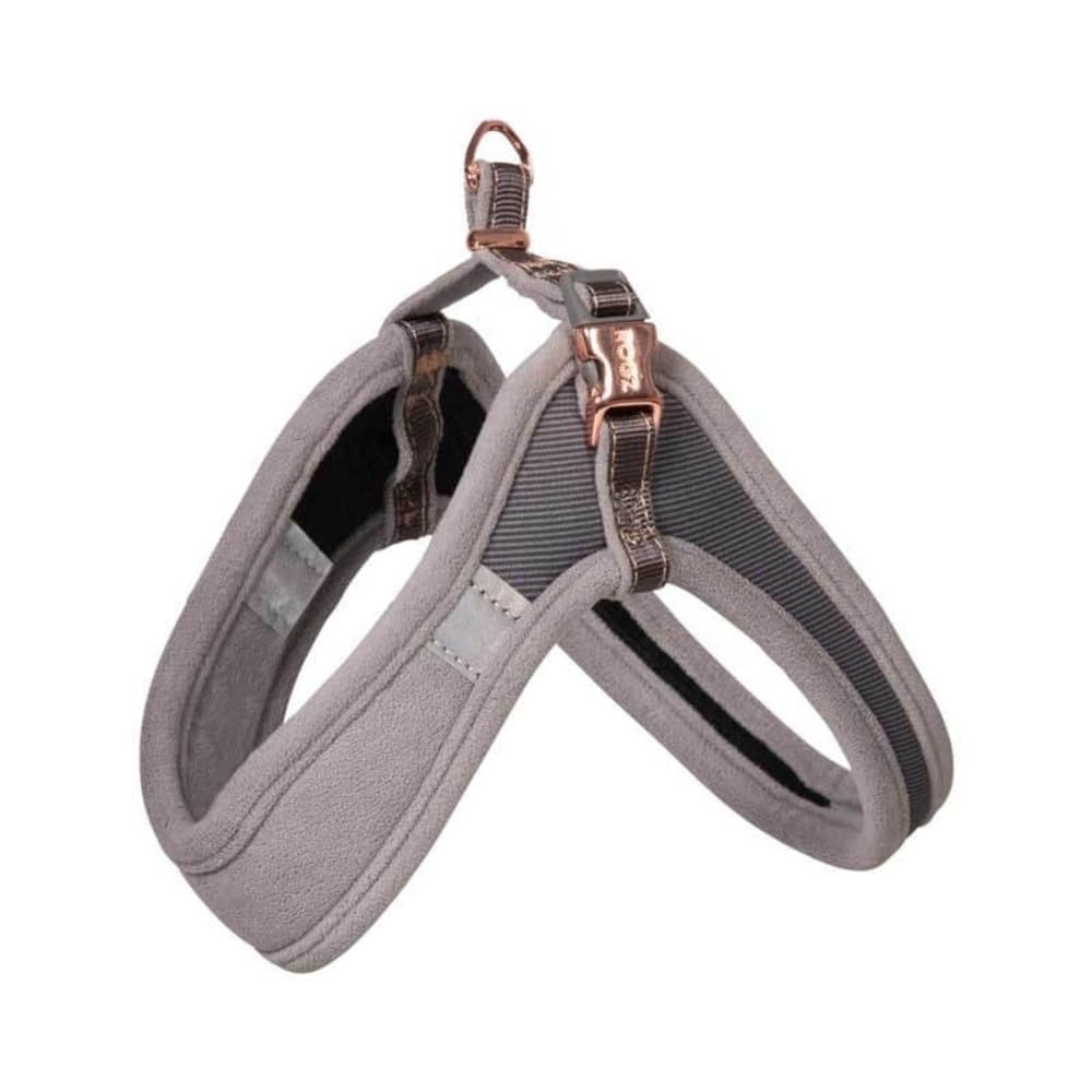 Rogz Dog Urban Adjustable Fast Fit Harness, Dove Grey, Small