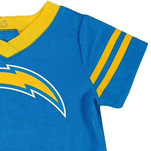 Image of Gerber NFL Baby Girls Jersey Dress and Diaper Cover