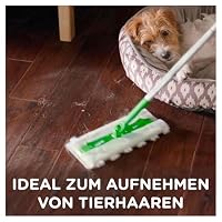 Swiffer Bodenwischer 3D Clean Starterkit, 1 Stab + 4 Trockene Bodentücher + 2 Feuchte Bodentücher, Set für Hartholz & Hartböden, entfernt Staub & Schmutz – Ansicht 5