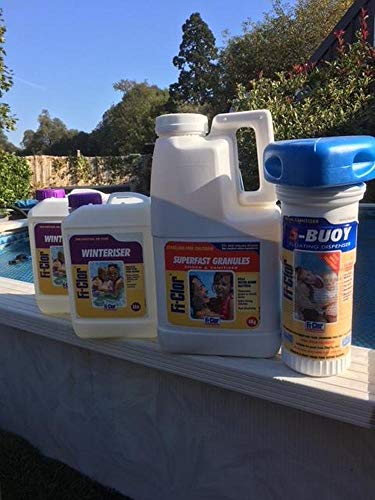 H2oFun Deluxe Fi-Clor Anti-Staining Winter Chemical Kit (X-Large For Pools Up To 150m3)