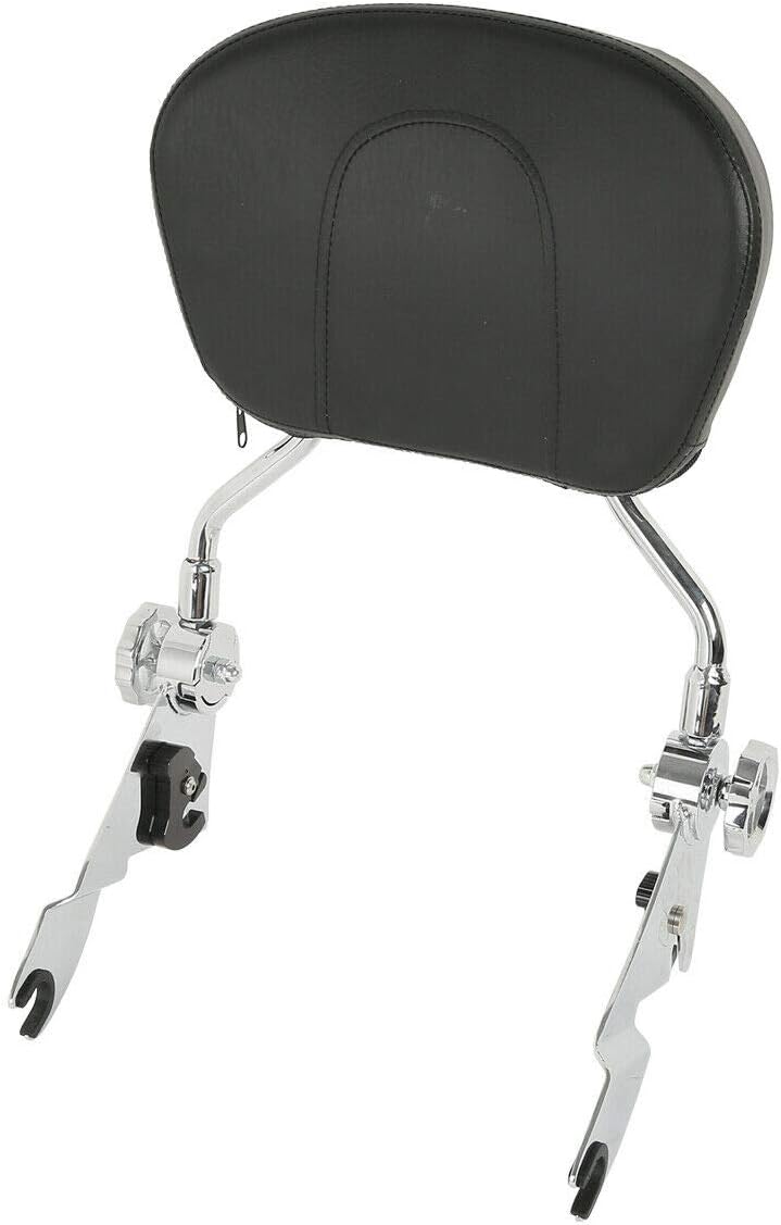 Green-L Sissy Bar Luggage Rack Backrest & 4 Point Docking Kit Fit for Harley Touring Street Electra Road Glide King 2009-2013