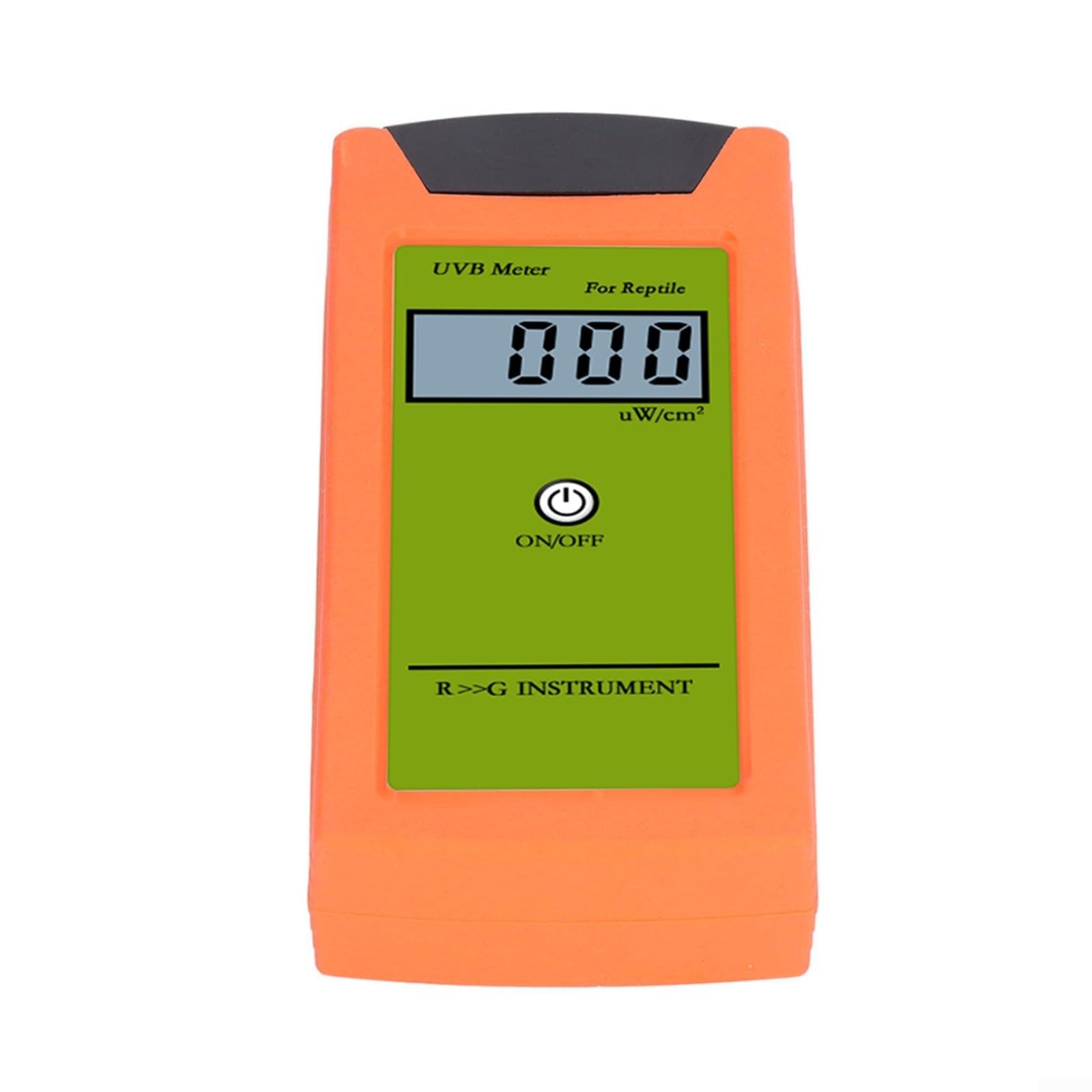 Rilevatore digitale LCD UVB, tester per lampada solare ad alta precisione per rettili, dispositivo compatto in plastica con sonda in vetro UV per il monitoraggio della cura degli animali domestici
