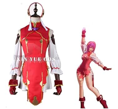 アテナコスプレ衣装● KOF95'● Amazon.co.jp: KOF 麻宮アテナ ドレス コスプレ衣装 風 靴と
