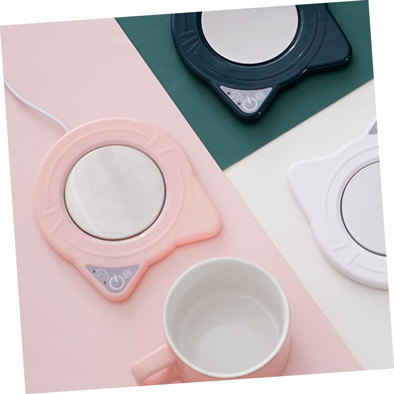 Cordless Beverage Warmer Electric Mug Warmer Cup for Office Plate Heat Coffee