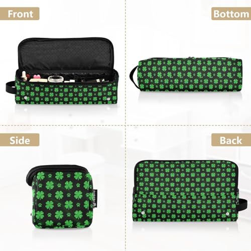 Bolso de viaje para herramientas de cabello para mujeres con alfombrilla resistente al calor removible, impermeable, para plancha, rizador y accesorios de cuidado capilar miniatura 5