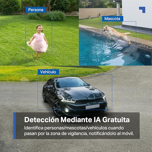 Tapo C425 Kit-Cámara de Seguridad Solar, Base magnética Ajustable, visión Nocturna en Color, Memoria MicroSD, batería de 10000 mAh, Campo de visión súper Gran Angular de 150°, Compatible con Alexa - imagen 6