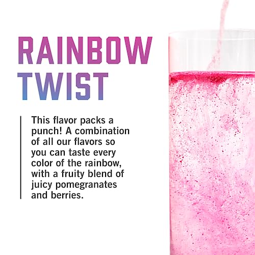 Biosteel Zero Sugar Hydration Mix, Great Tasting Hydration With 5 Essential Electrolytes, Rainbow Twist Flavor, 100 Servings Per Tub #TOP4